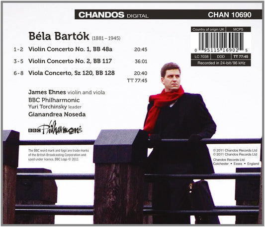 Bartok: Violin Concertos Nos. 1 & 2 - Viola Concerto