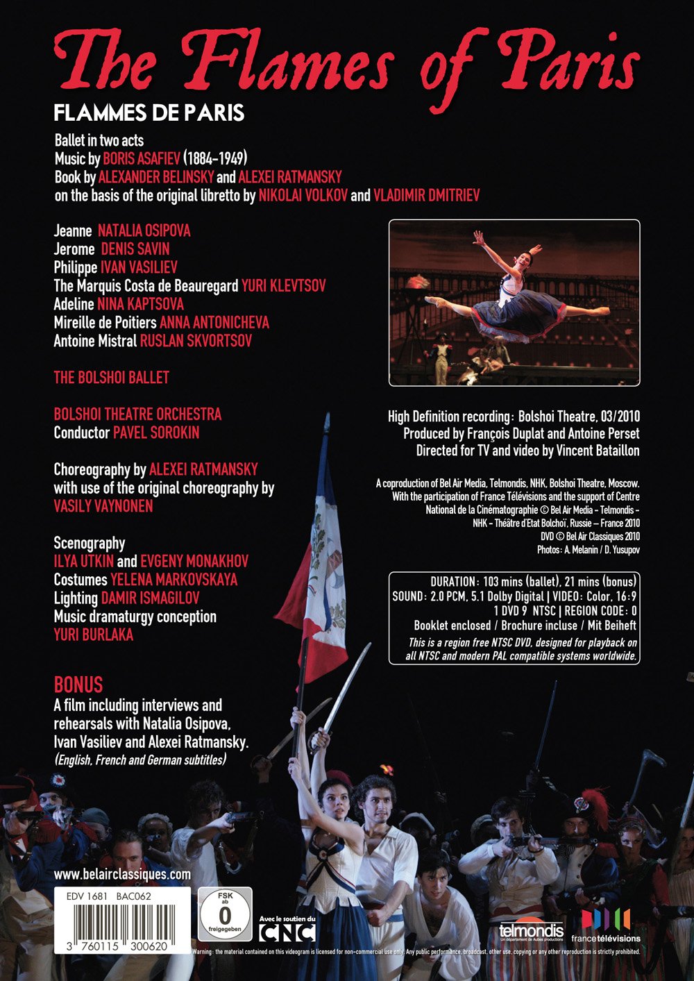 THE FLAMES OF PARIS (FLAMMES D