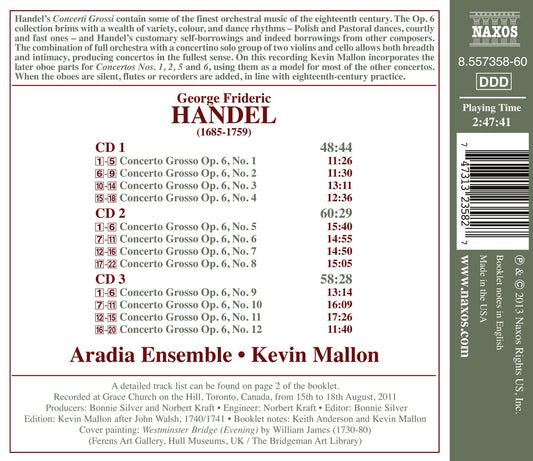 Handel: Concerti Grossi, Op. 6