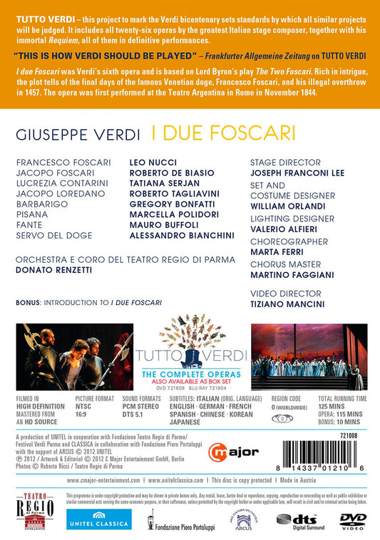 Verdi: I due Foscari