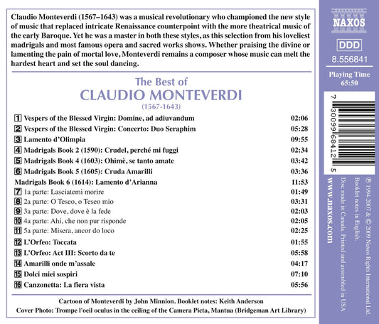 MONTEVERDI (THE BEST OF)