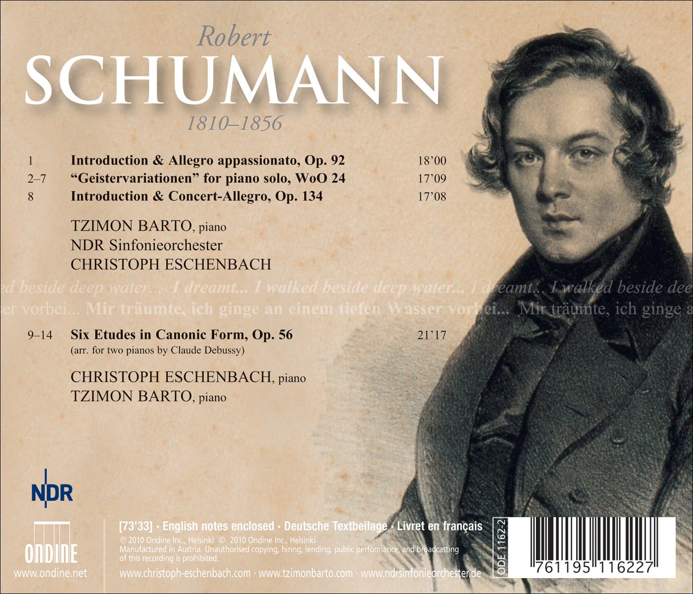 Schumann: Introduction & Allegro appassionato - Geistervaria