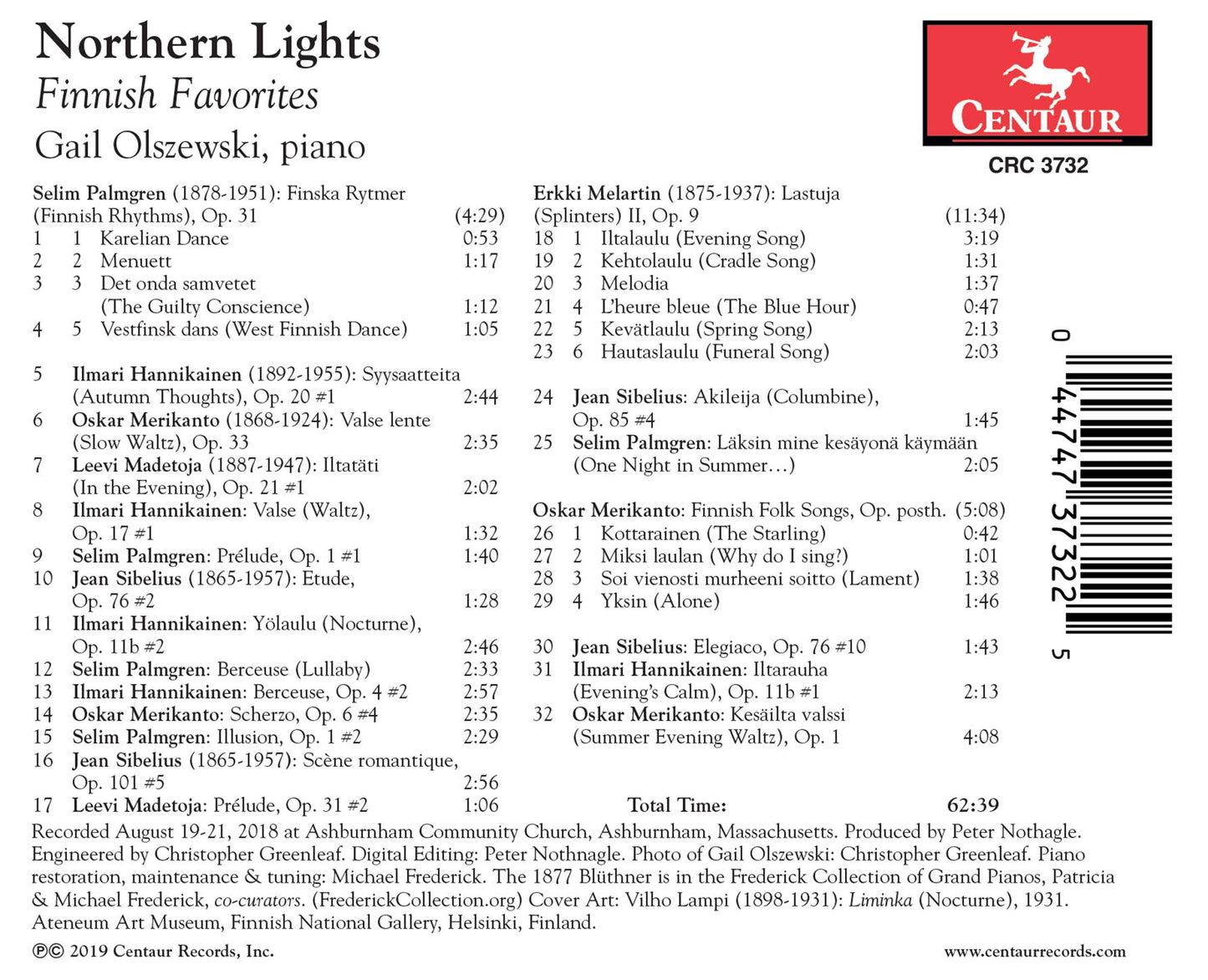Northern Lights:  Finnish Favorites
