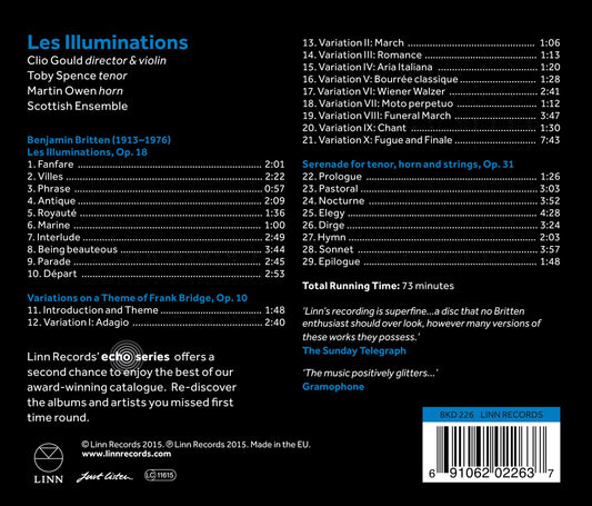 Britten: Les illuminations