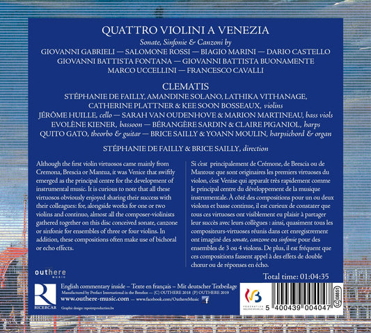 Quattro violoni a Venezia
