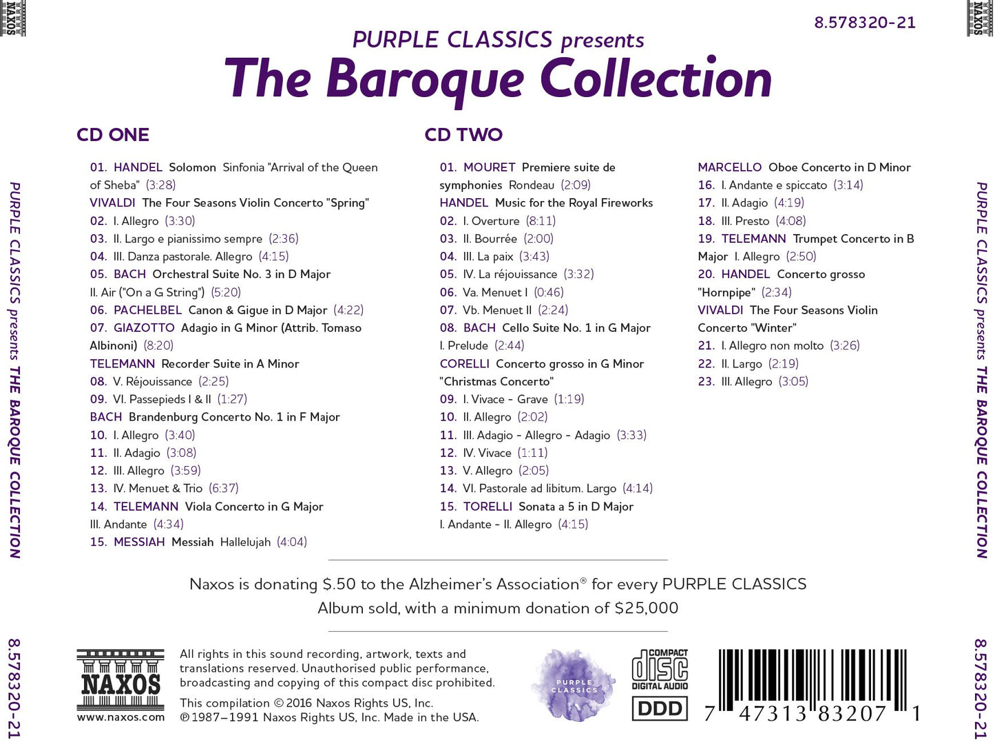 Purple Classics Presents: The Baroque Collection