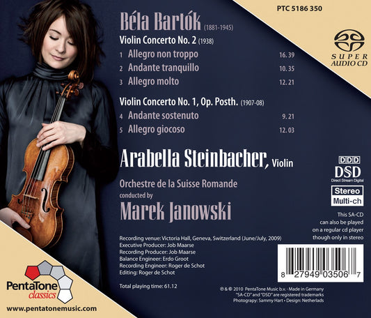 Bartok: The Two Violin Concertos