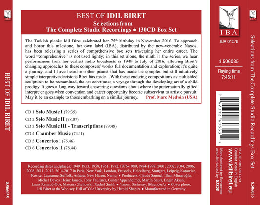 Best of Idil Biret: Selections from the Complete Studio Reco