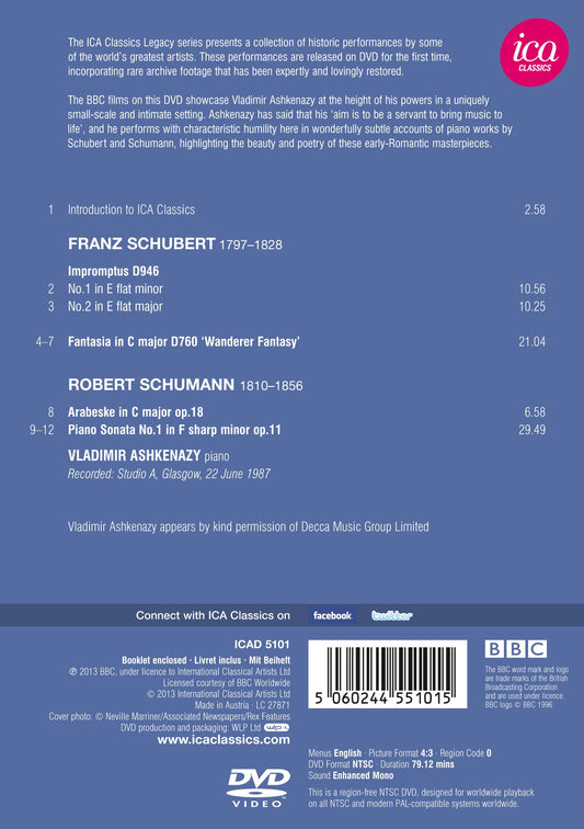 Schubert: Piano Pieces, D. 946 - Wanderer Fantasy - Schumann