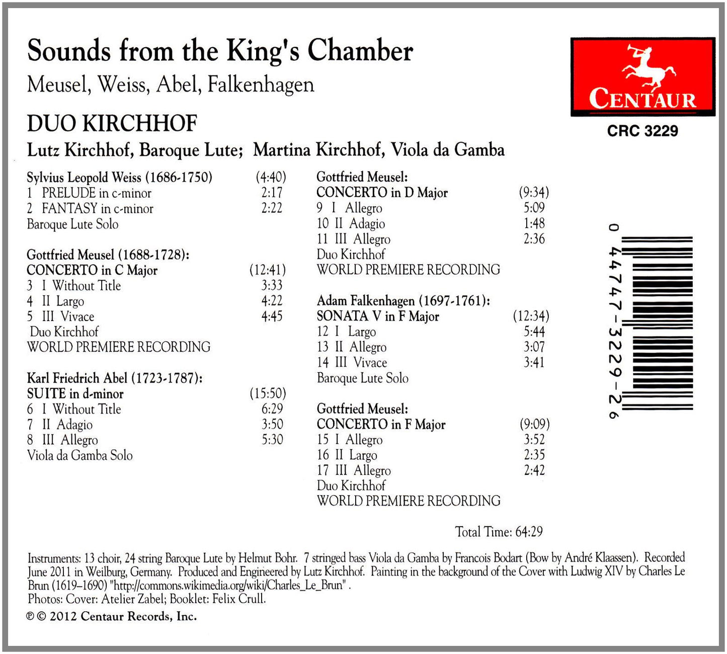 SOUNDS FROM THE KING'S CHAMBER
