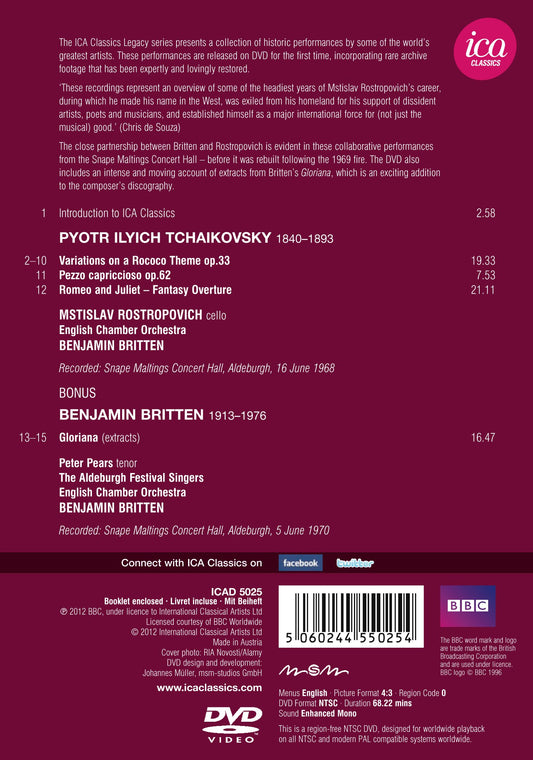 Tchaikovsky: Rococo Variations - Pezzo capriccioso - Romeo a