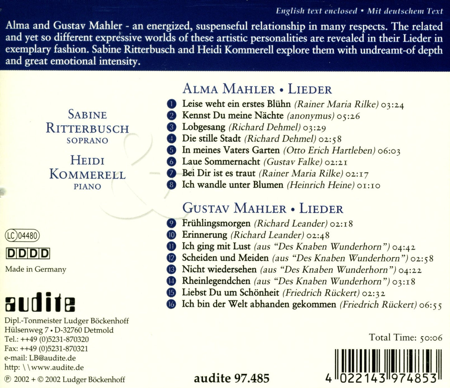 LIEDER
