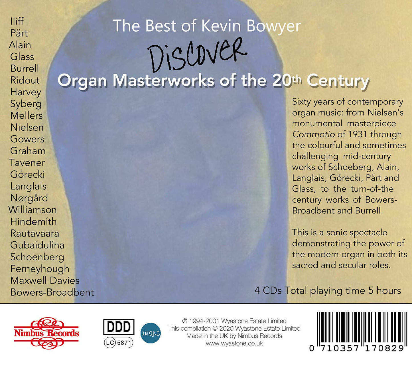 The Best of Kevin Bowyer: Discover Organ Masterworks of the