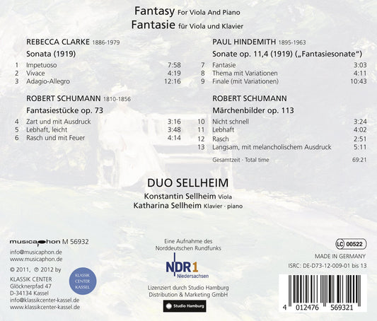 Fantasy for Viola & Piano