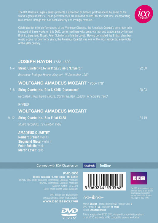 Haydn & Mozart: String Quartets