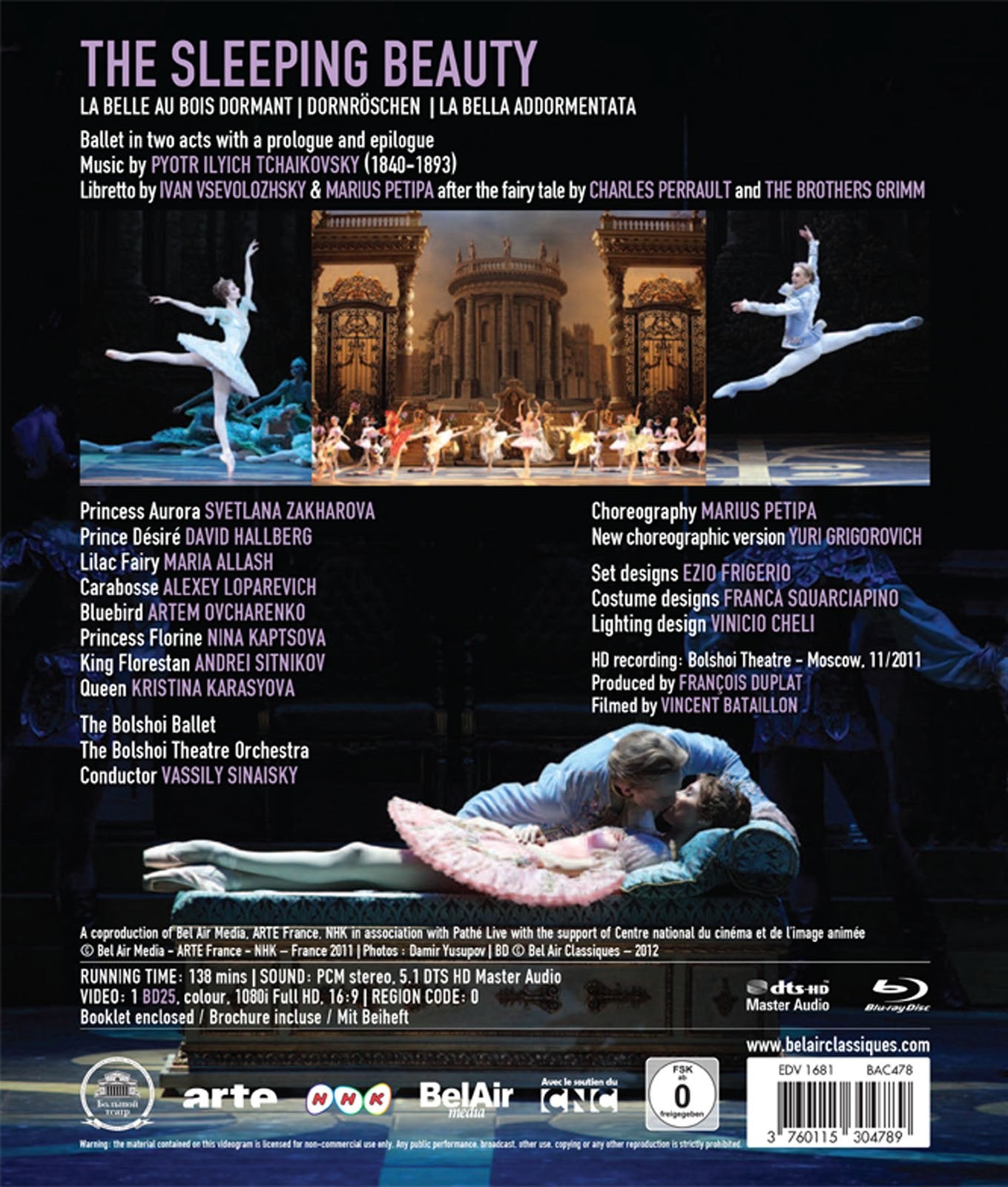 SLEEPING BEAUTY, THE (BLURAY)