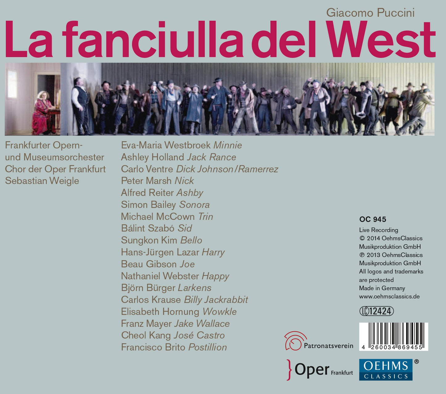 Puccini: La fanciulla del West