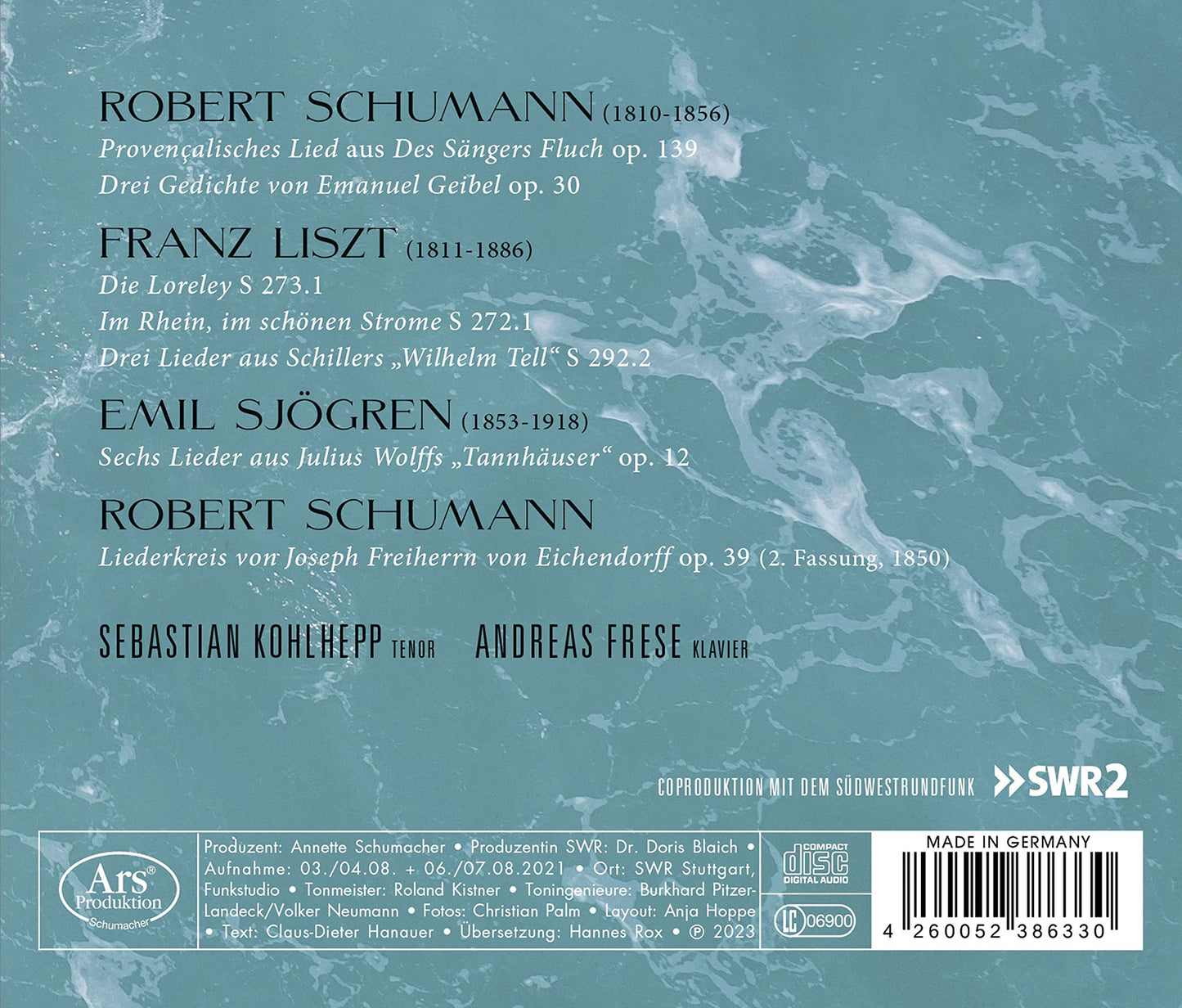 Liszt, Schumann & Sjorgen: Von Sagen und Helden