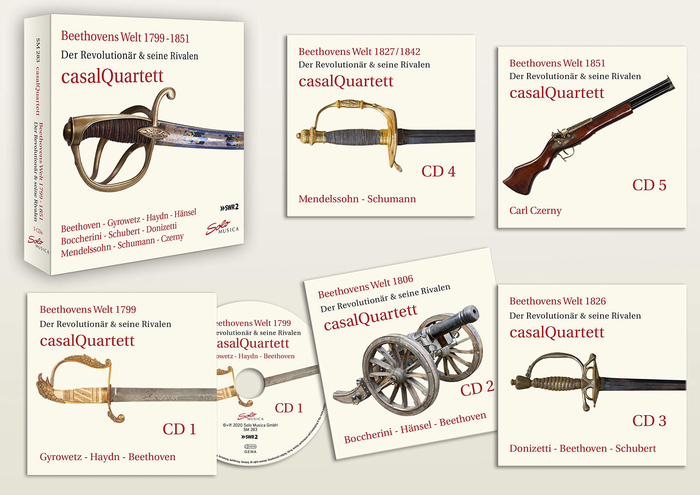 Beethoven’s World 1799 – 1851 – The Revolutionist & his Riva