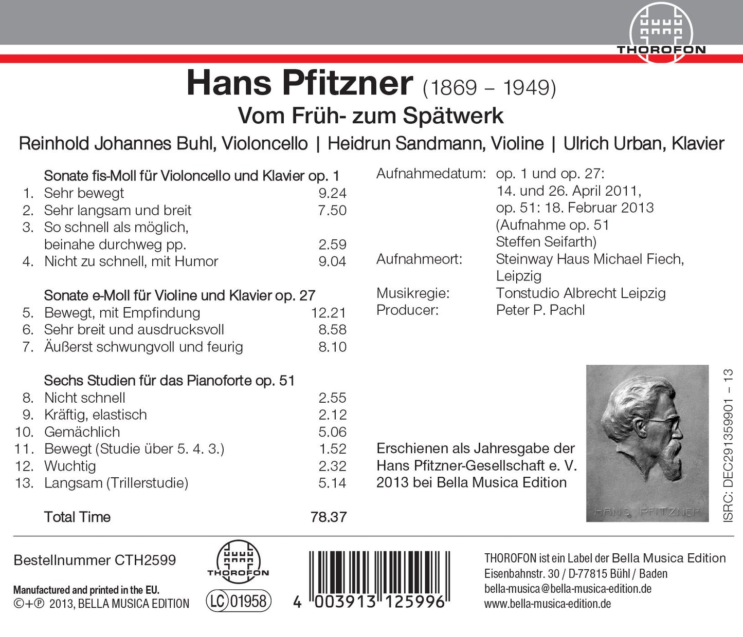 VOM FRUH- ZUM SPATWERK