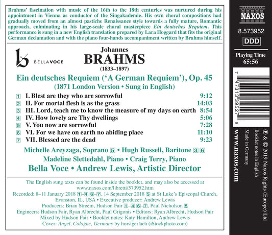 Brahms: A German Requiem (1871 London version)