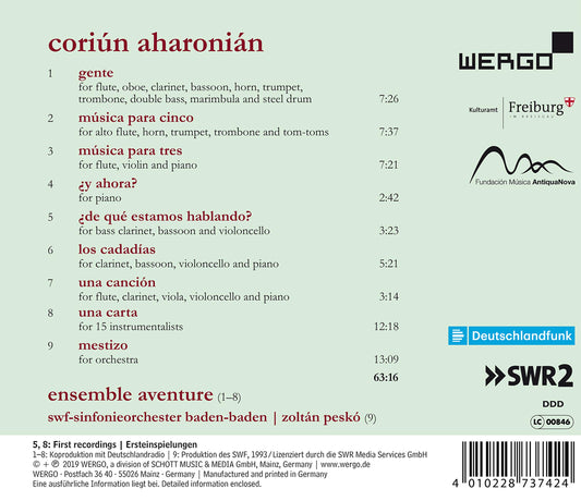 Aharonián: Una carta