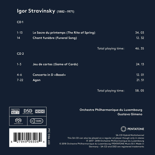 Stravinsky: Orchestral Works
