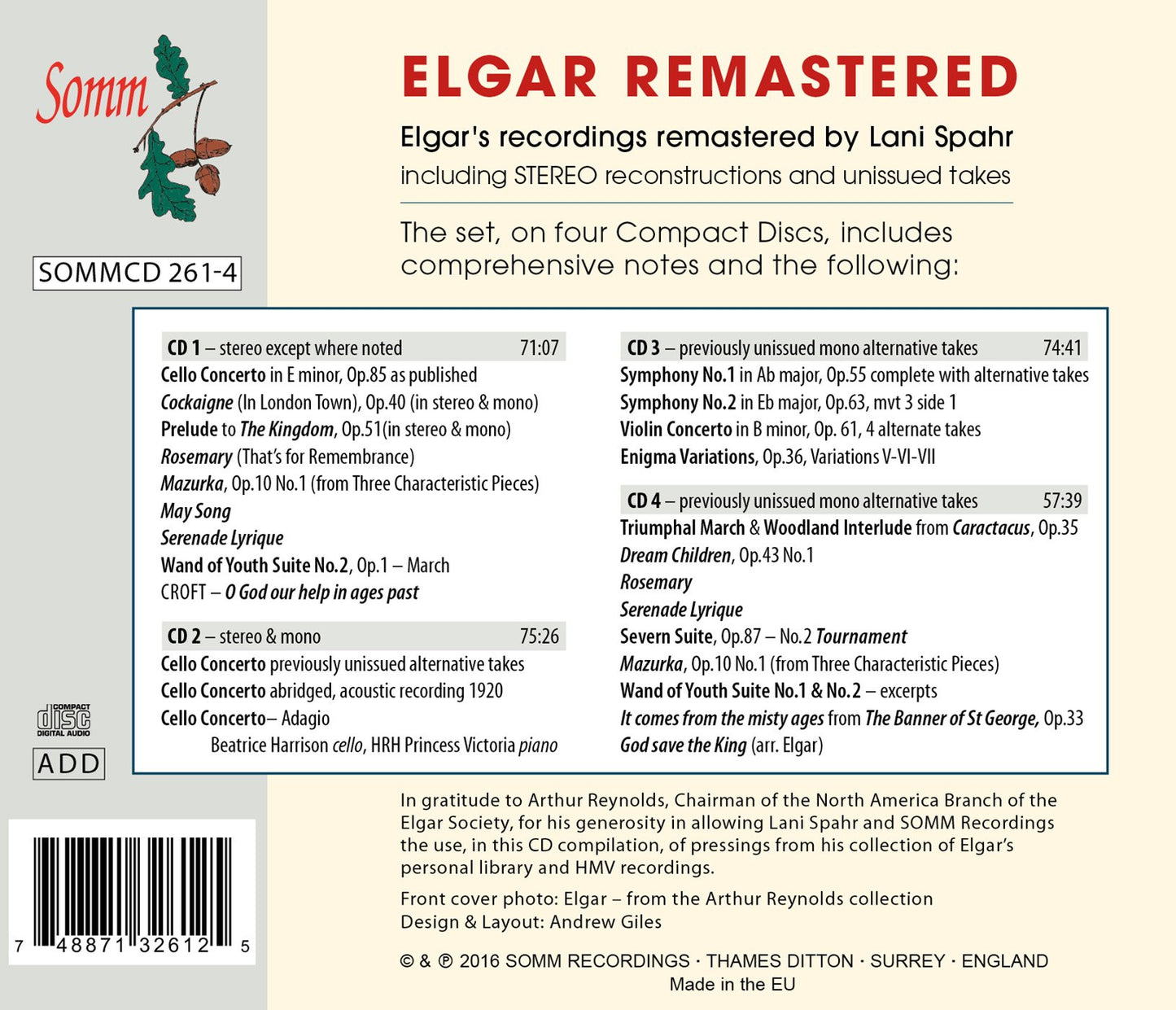 Elgar Remastered
