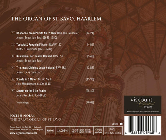 The Organ of St Bavo, Haarlem