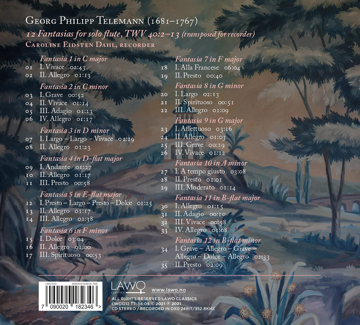 Telemann: 12 Solo Fantasias