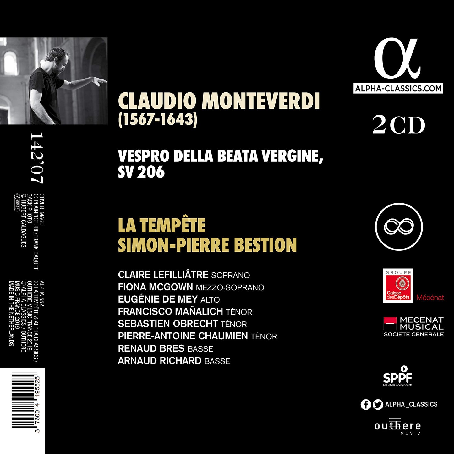 Monteverdi: Vespro della Beata Vergine