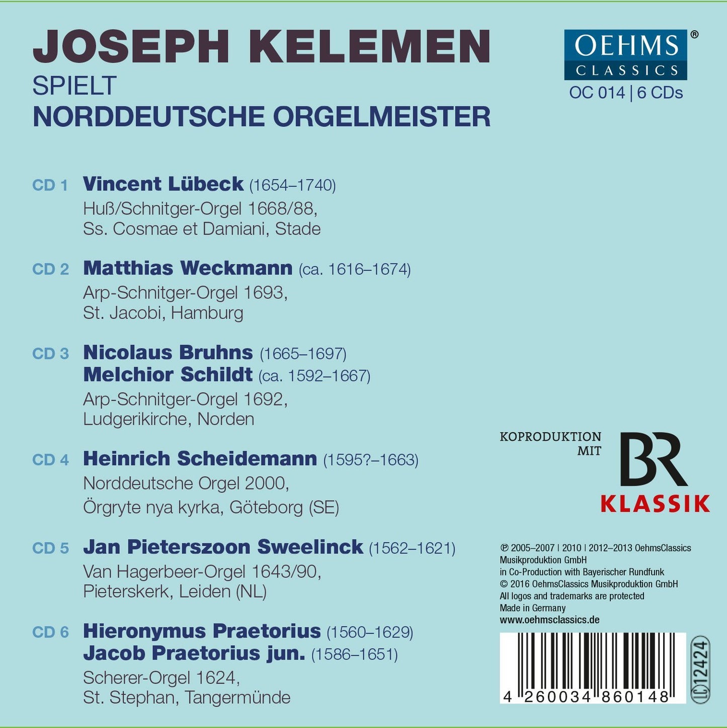 NORTH GERMAN ORGAN MASTERS