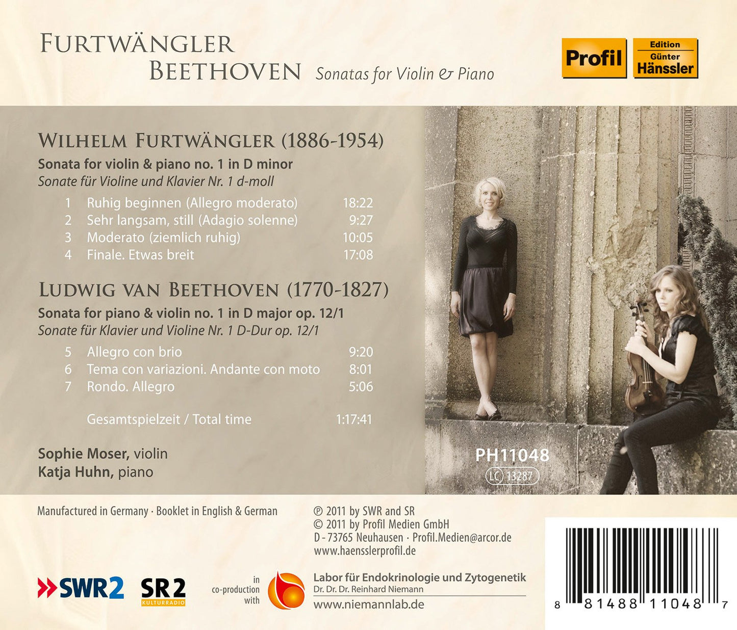 Furtwängler & Beethoven: Violin Sonatas