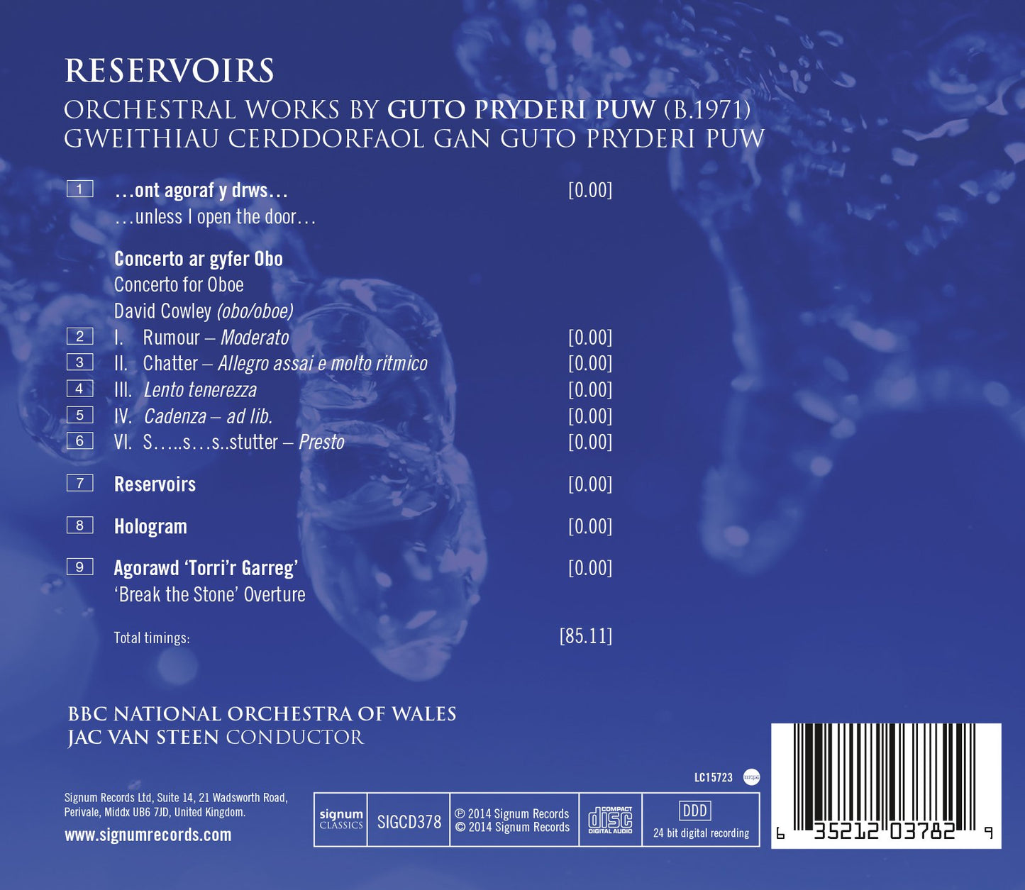 Puw: Reservoirs