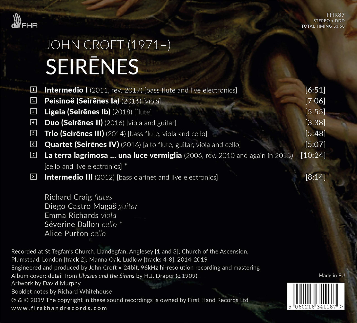 JOHN CROFT: Seirenes
