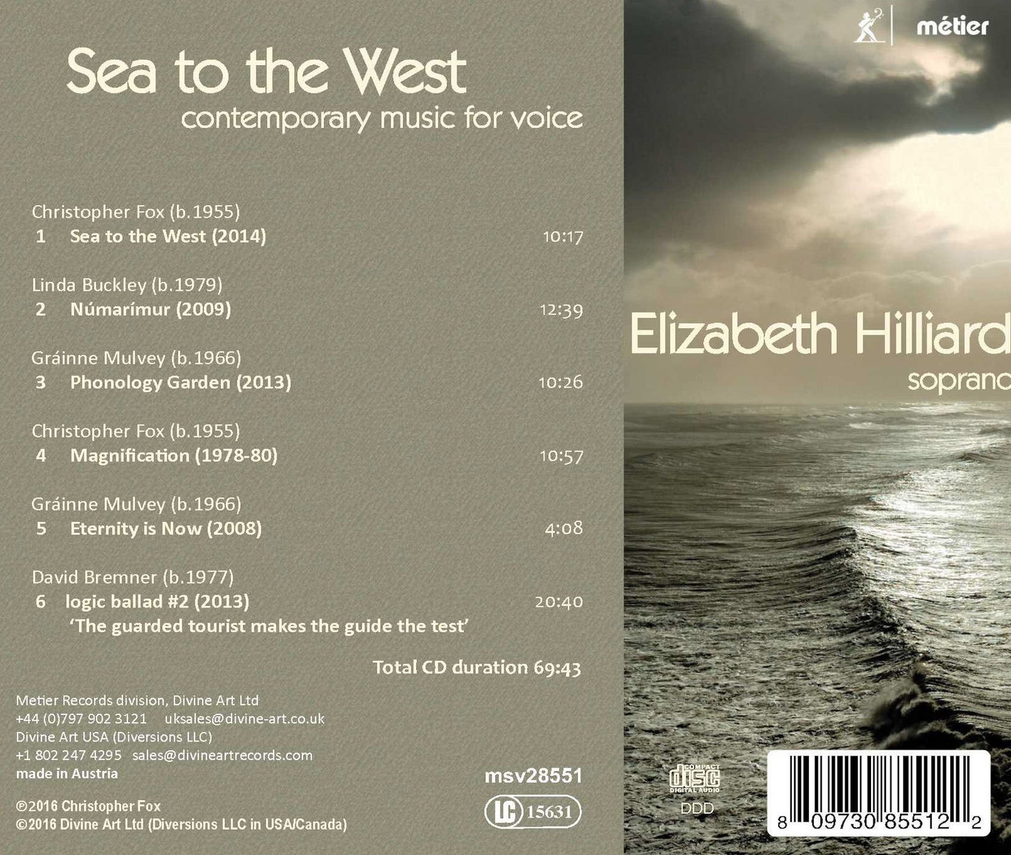 Sea to the West