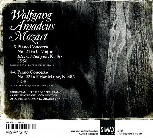 Mozart: Piano Concertos Nos. 21 & 22