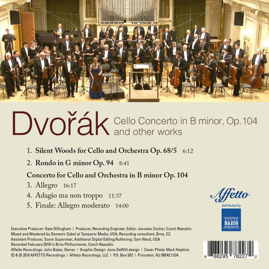 Dvorák: Cello Concerto in B Minor, Op. 104, B. 191 & Other W