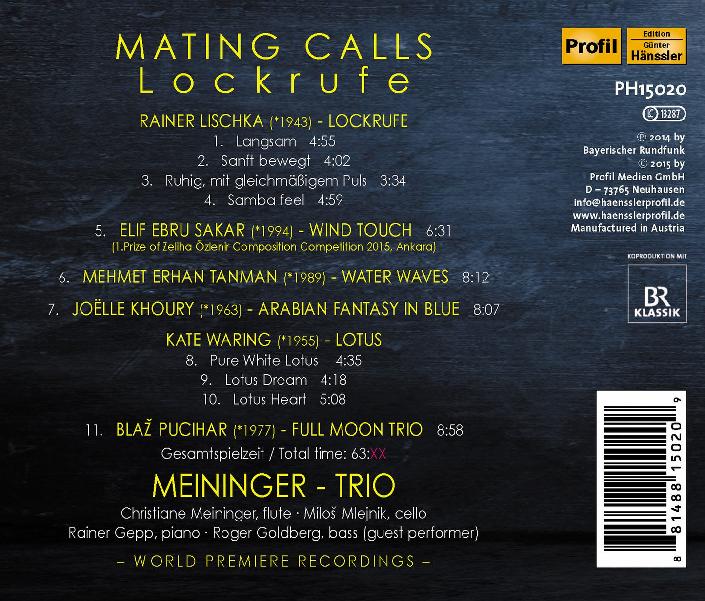 Mating Calls: Lockrufe