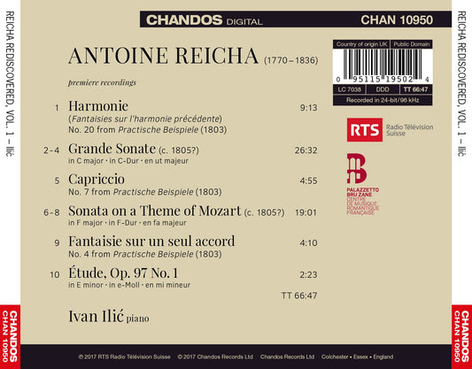 Reicha Rediscovered, Vol. 1