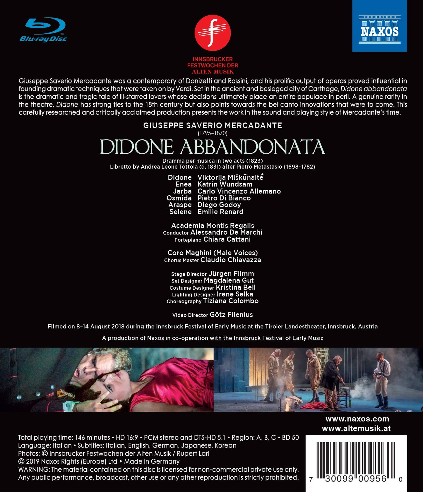 Mercadante: Didone abbandonata