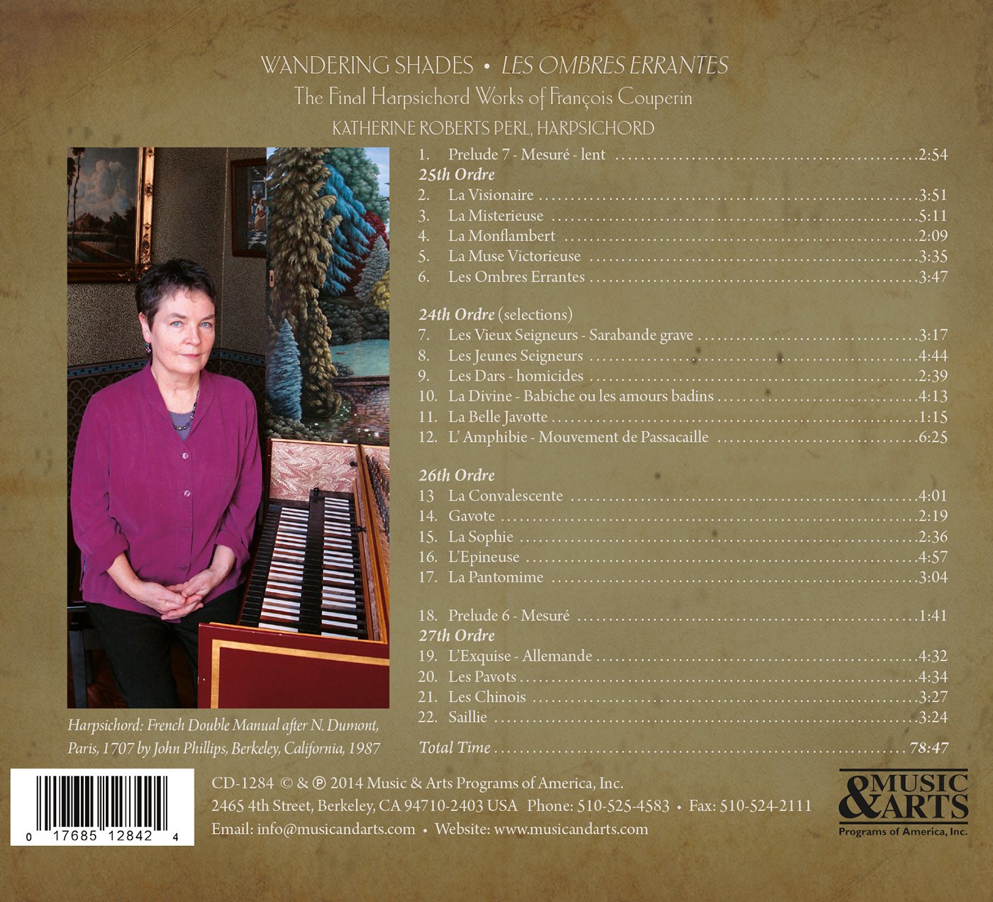 Wandering Shades: The Final Harpsichord Works by François Co