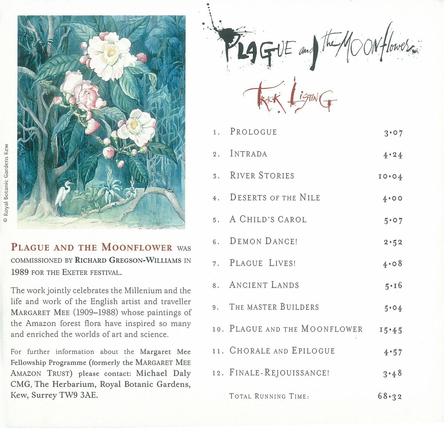 PLAGUE & THE MOONFLOWERS