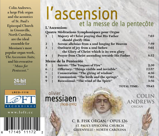 Messiaen: L'Ascension - Messe de la Pentecote