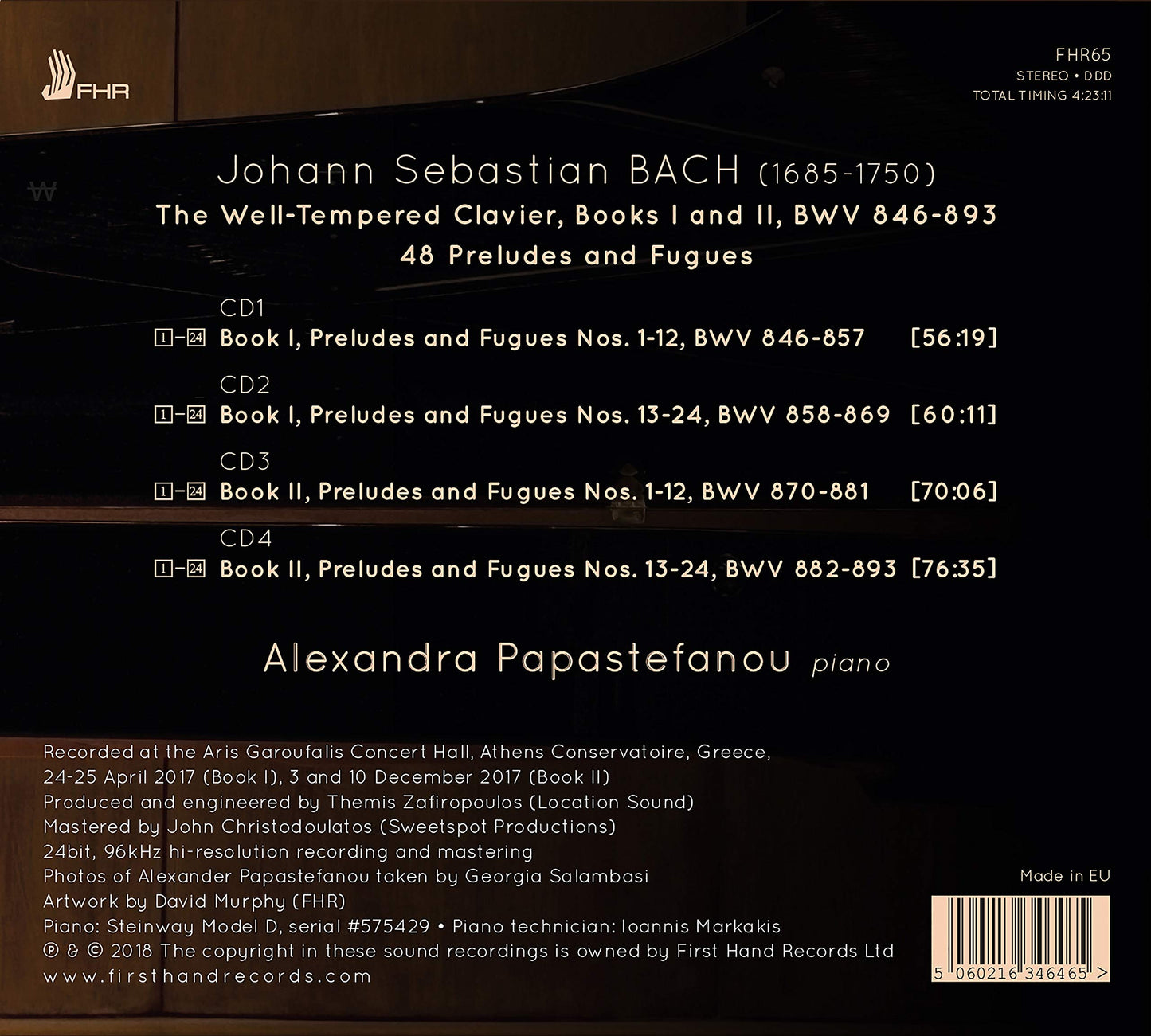 Bach: The Well-Tempered Clavier, Books 1 & 2