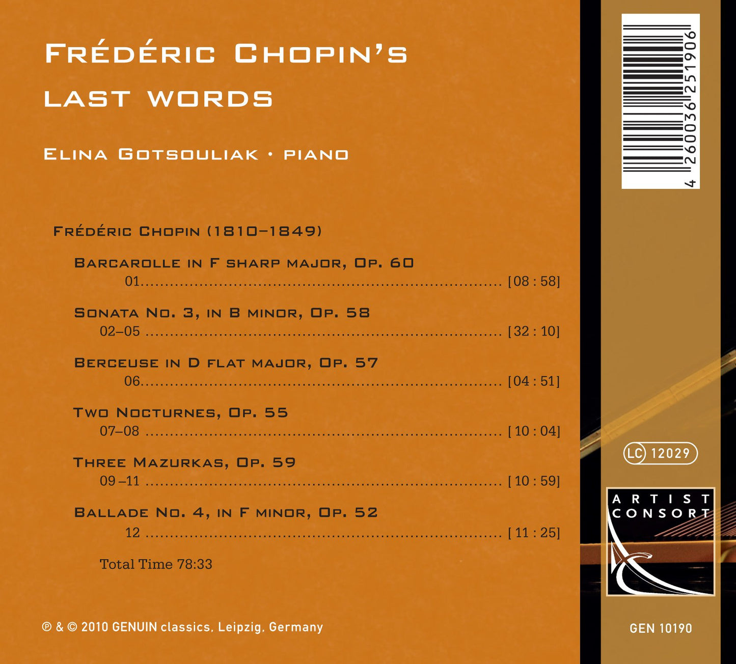 Chopin: Last Words