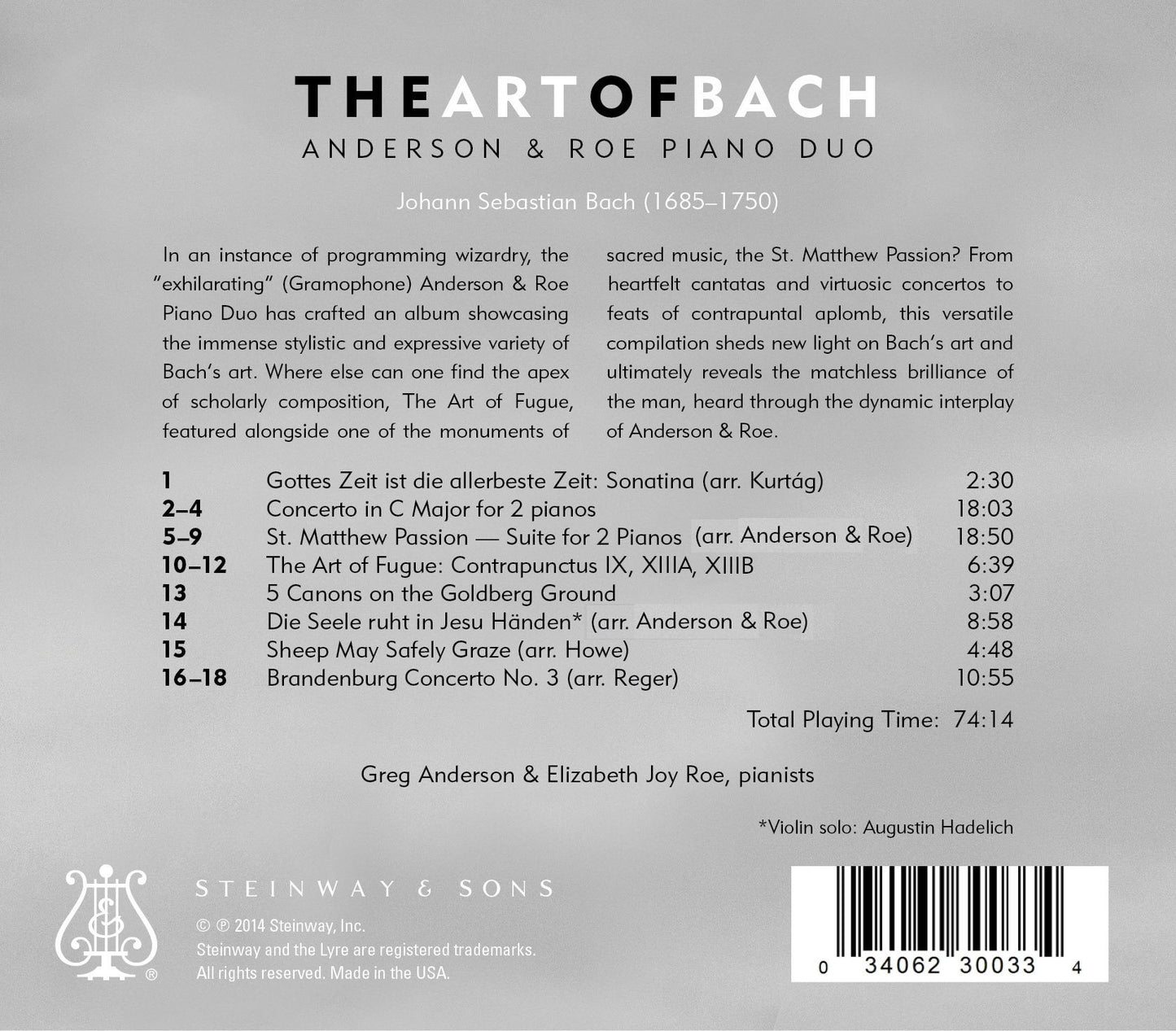 The Art of Bach