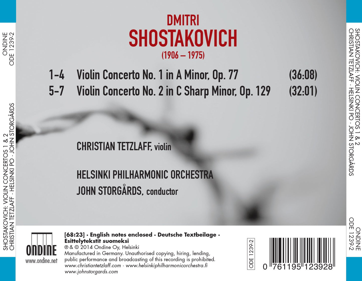 Shostakovich: Violin Concertos 1 & 2