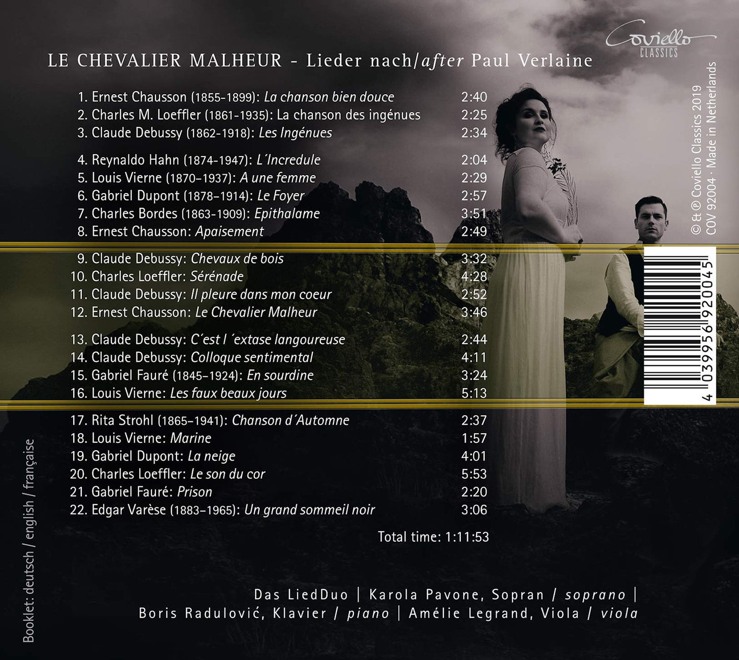 LE CHEVALIER MALHEUR