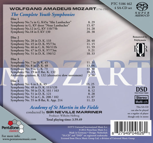 COMPLETE YOUTH SYMPHONIES